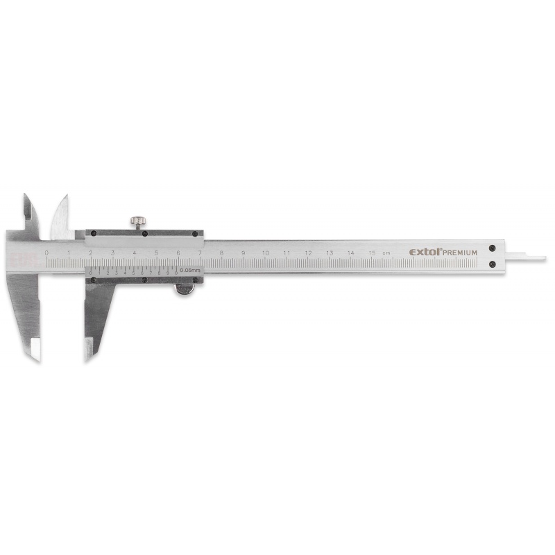 Měřítko posuvné 0-150mm, šuplera EXTOL Premium