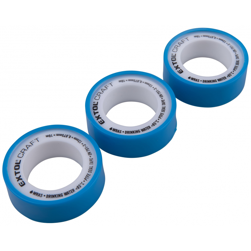 3x p�ska teflon 10m x 12mm t�sn�c�