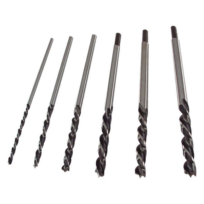 Vrtáky do dřeva 6ks 300 x 6-14mm EXTOL Craft