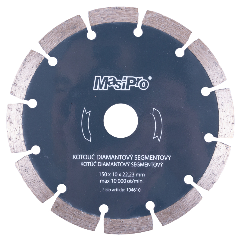 Kotouč diamantový 150 mm segment MasiPro