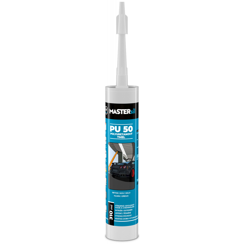 Ms Polyuretanový tmel 310 ml 50 ShA, černý