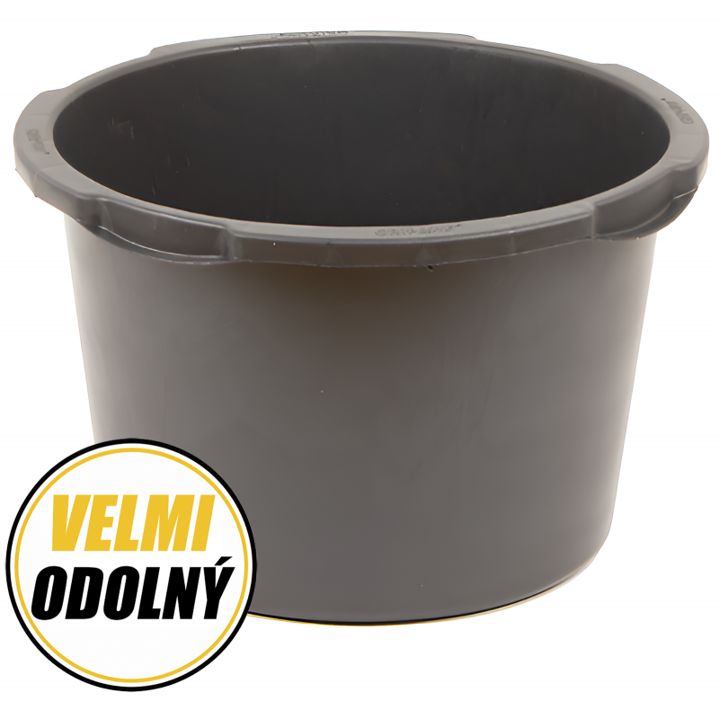 Velmi odoln� maltovn�k 65l kulat�, kalfas, zednick� n�doba, LDPE