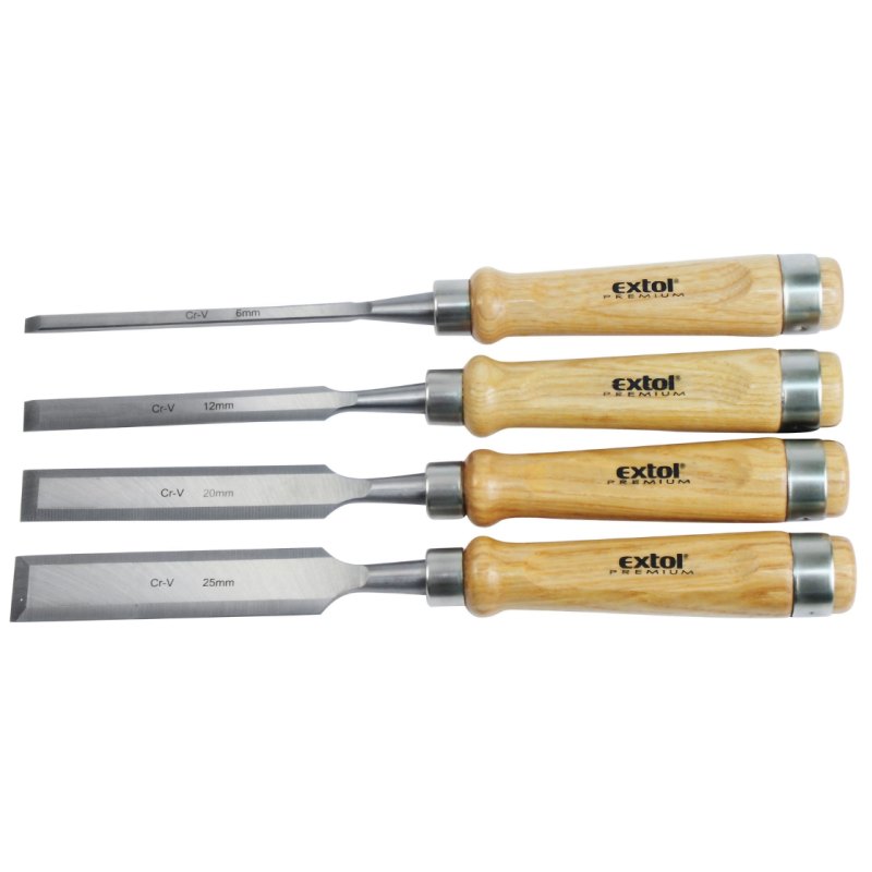 Dl�ta CrV sada 4ks Extol Premium 8812420