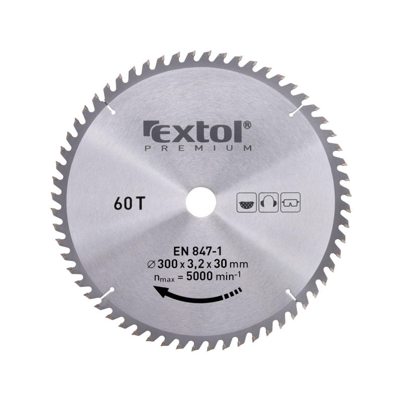 Kotouč pilový 300x30mm, 60 zubů EXTOL Premium