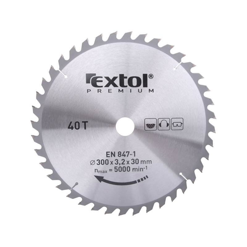 Kotouč pilový 300x30mm, 40 zubů EXTOL Premium