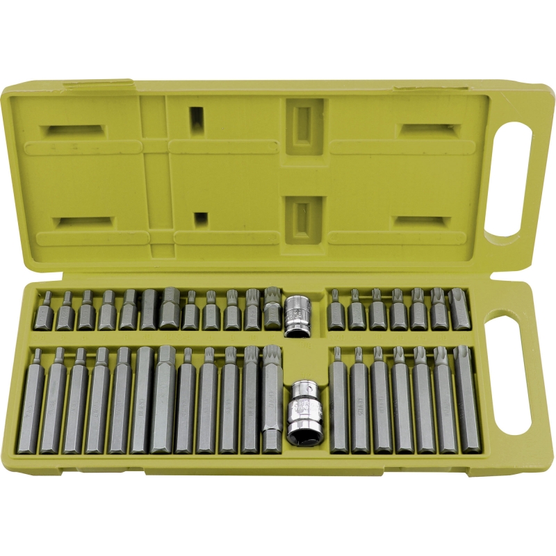 Hroty 40ks CrV torx/inbus/spline EXTOL 6640