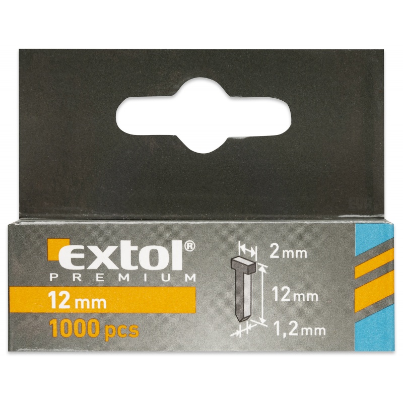 Hřebíky 12mm EXTOL PREMIUM 1000ks