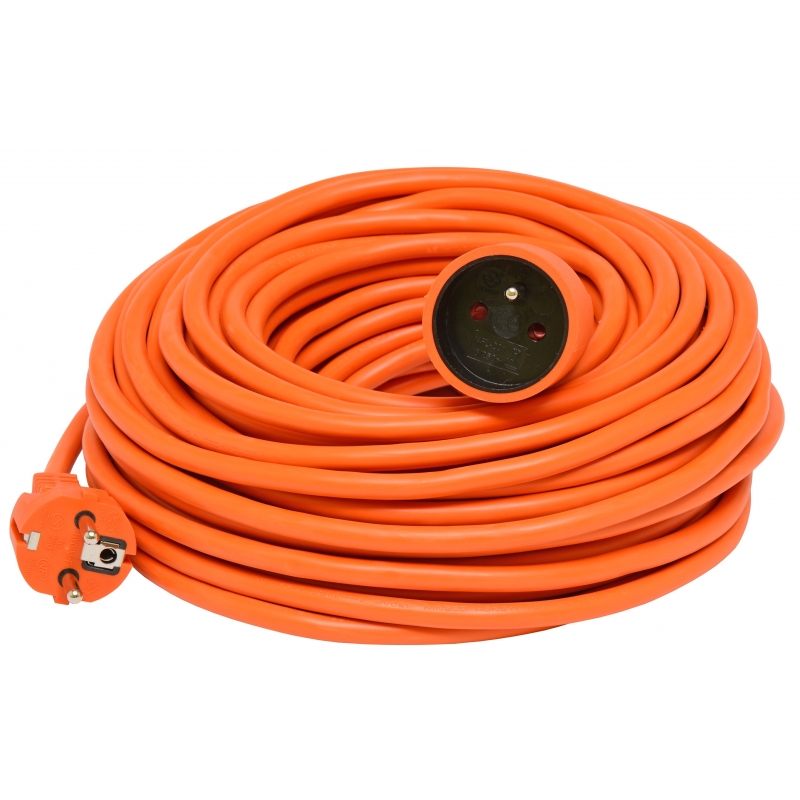 Prodlužovák 30 m oranžový 3x1,5 mm2, max. 16A