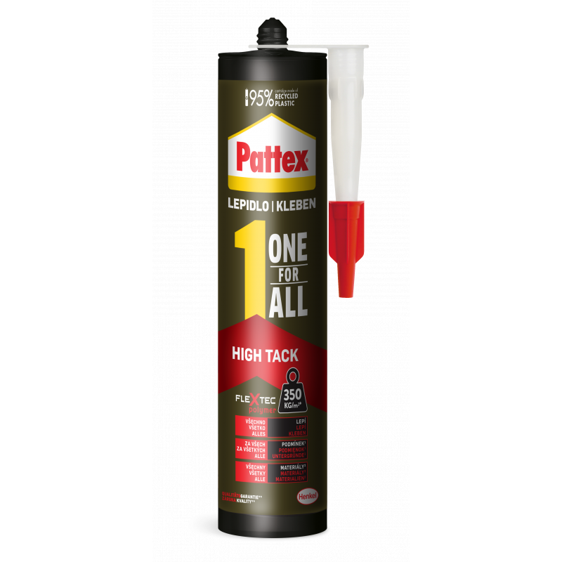Lepidlo Pattex One For All High Tack 440g bílá