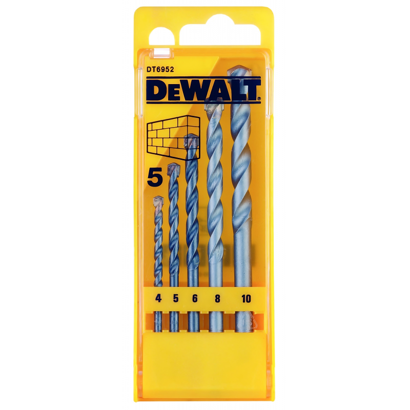 Vrtáky do betonu DeWalt DT6952, 5ks