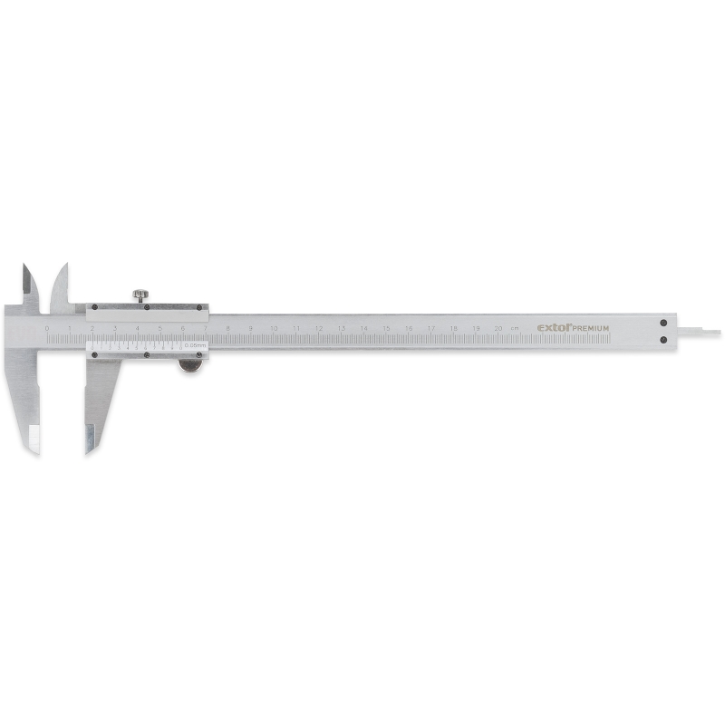 Měřítko posuvné 0-200mm, šuplera EXTOL Premium 3422