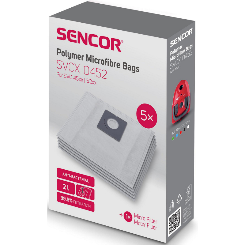 S��ky 5 ks SENCOR SVCX 0452 pro SVC 45 / 52