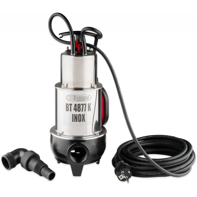 Čerpadlo kalové Elpumps BT4877K inox, řezné nože