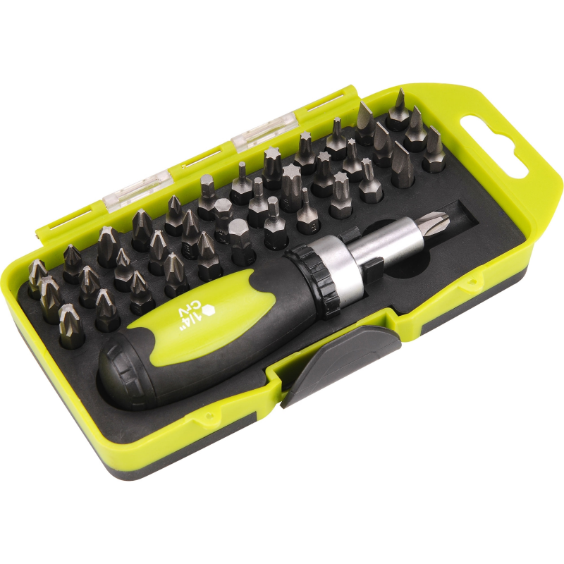 Šroubovák ráčnový 38ks sada EXTOL CRAFT 53092