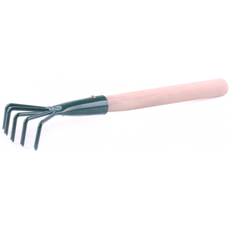 Kultivátor/drápek 5 hrotů, násada 25 cm