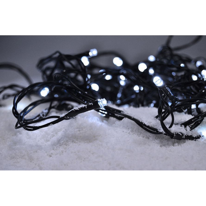 Světelný řetěz 20 LED, 3m, 3x AA, studené světlo
