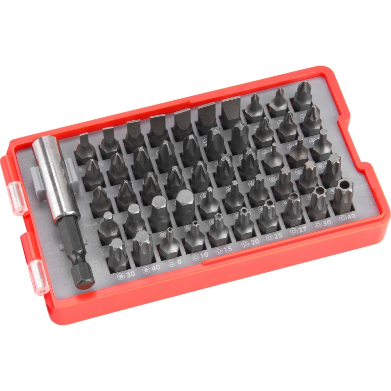 Bity CrV 51 ks, magnetický držák EXTOL