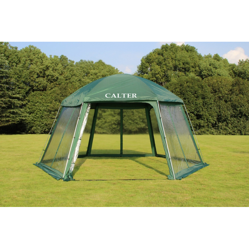 Zastřešení bazénu Calter Stan2 rozměr 5 × 4,33 × 2,5 (v) m zelené