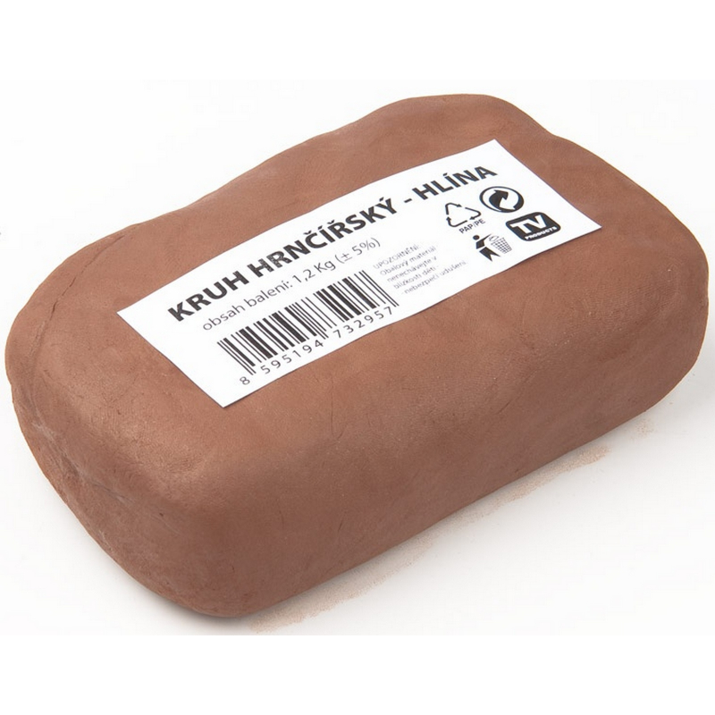Hlína hrnčířská 1,2 kg