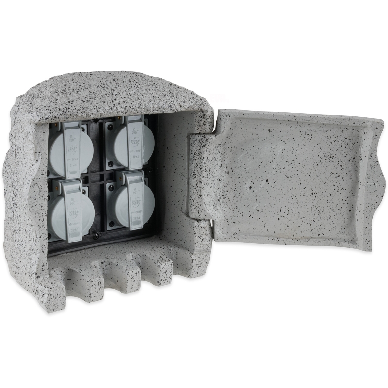 Sloupek 4x230V/16A STONE 4