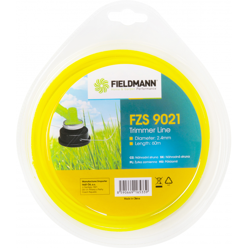 Struna 2,4mm x 60 m Fieldmann,kulat� FZS 9021