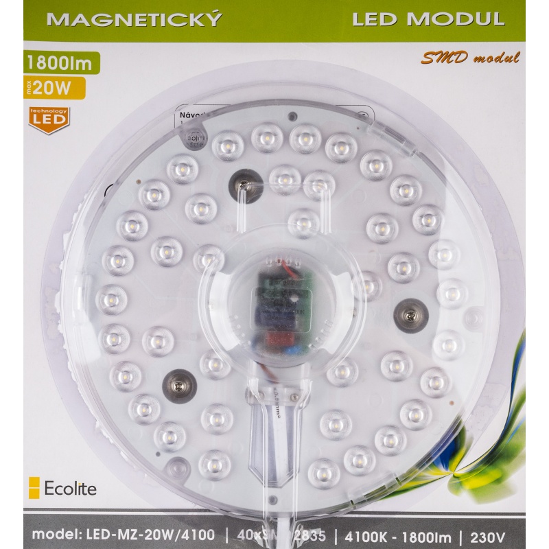 Modul LED 1800lm/20W/4100K Ecolite