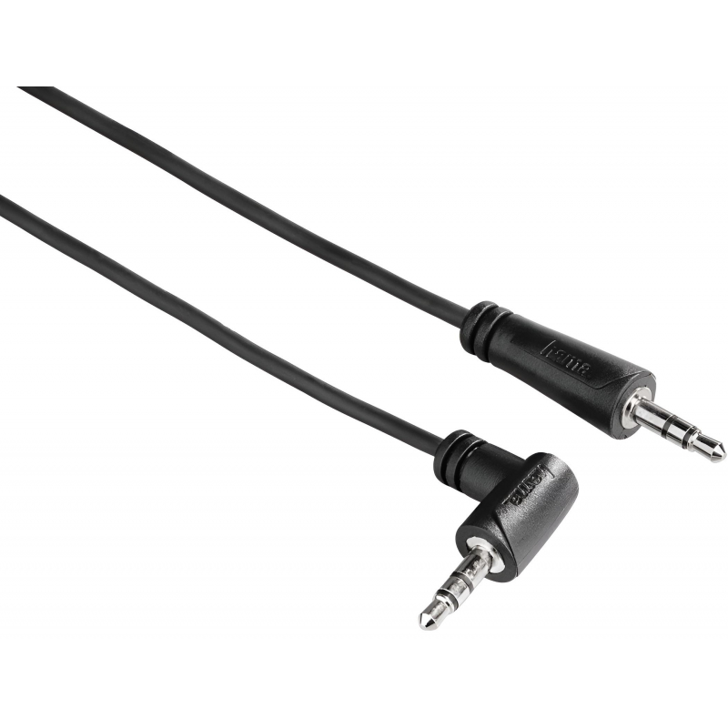 Kabel jack 3,5mm-jack 3,5mm lomen� 90st. 1,5m HAMA 122312