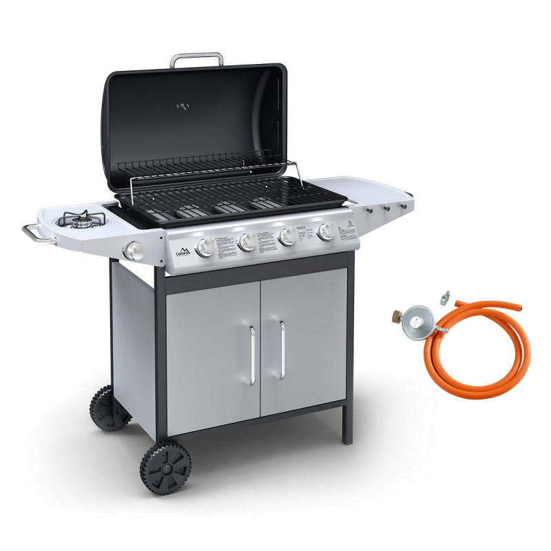 Gril plynov� 4+1 Cattara Master Chef 99BB004 v�. sady na p�ipojen� PB