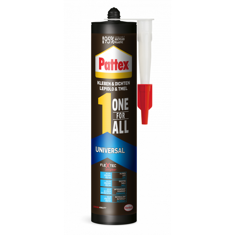 Lepidlo Pattex One For All Universal 389 g bílá