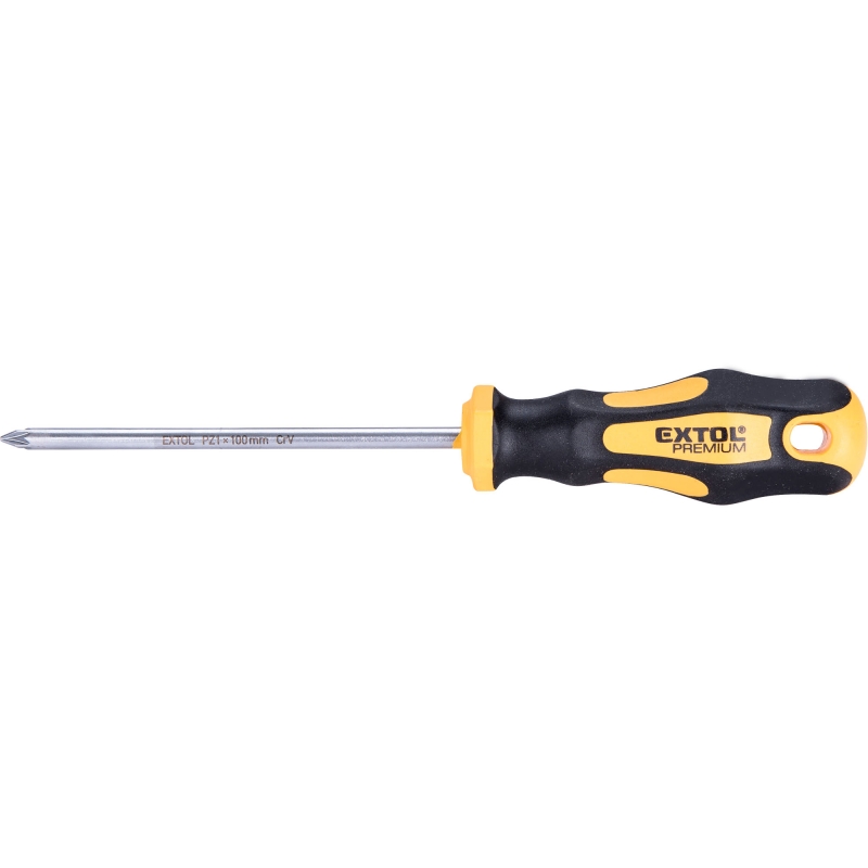 Šroubovák magnetický PZ (+) 1x100mm EXTOL Premium