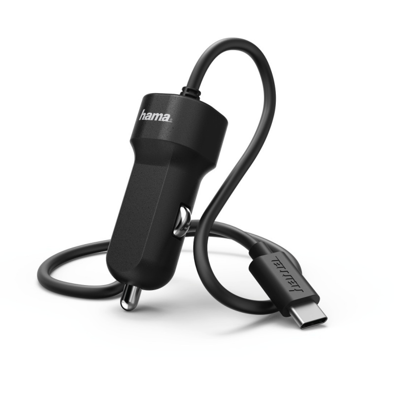 Nab�je�ka HAMA do vozidla 12-30V, USB-C, 3A