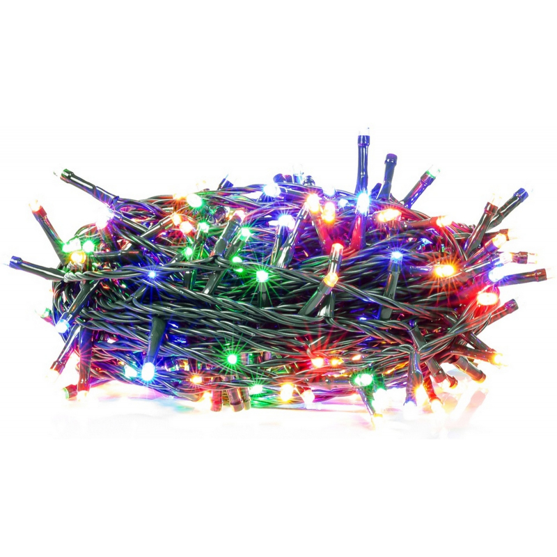 Světelný řetěz 100 LED 10+5m, RXL 206, barevný