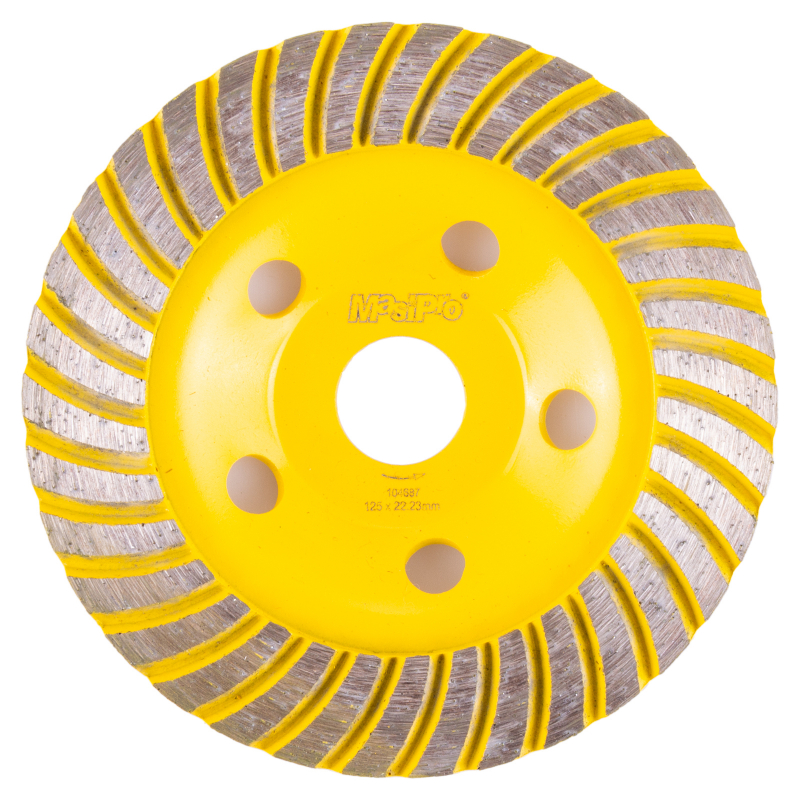 Kotouč diamantový turbo 125 mm brusný jednořadý Masipro