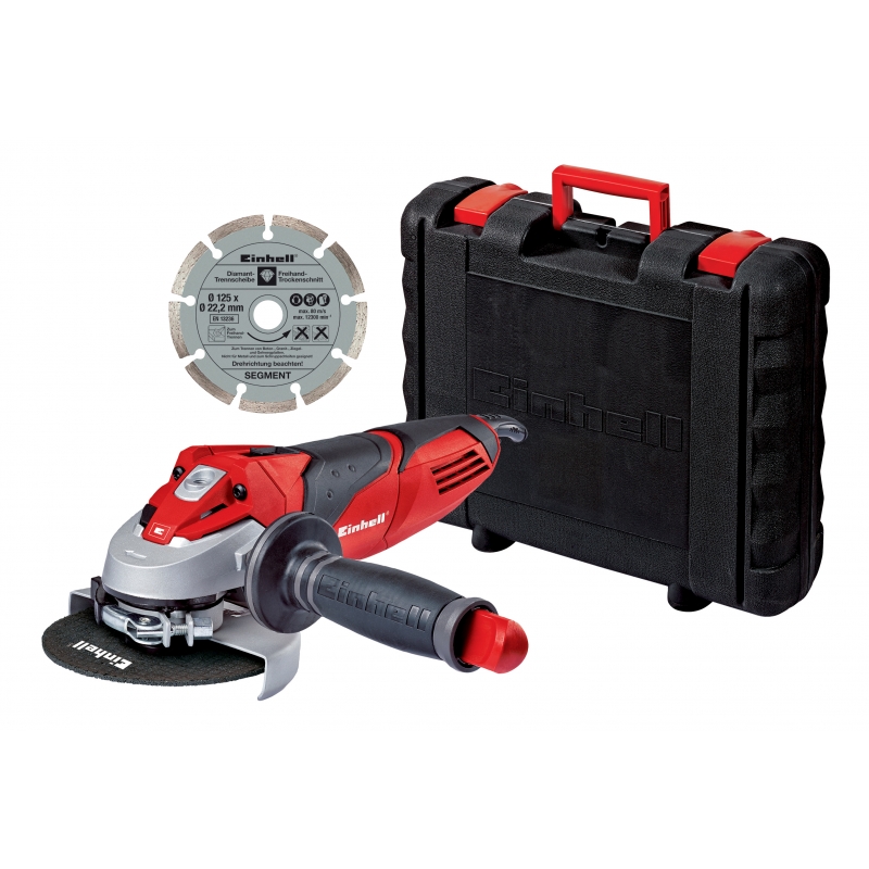 Bruska úhlová TE-AG 125/750 Kit Einhell Expert s kotoučem
