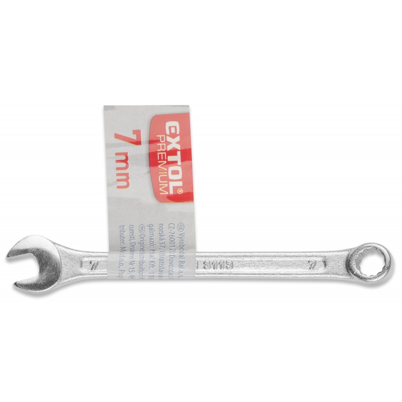 Klíč očkoplochý 7 mm Chrome-Vanadium