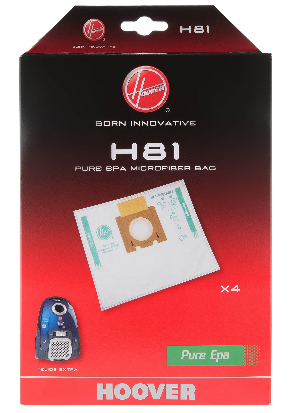 Sáčky HOOVER H81 Pure EPA