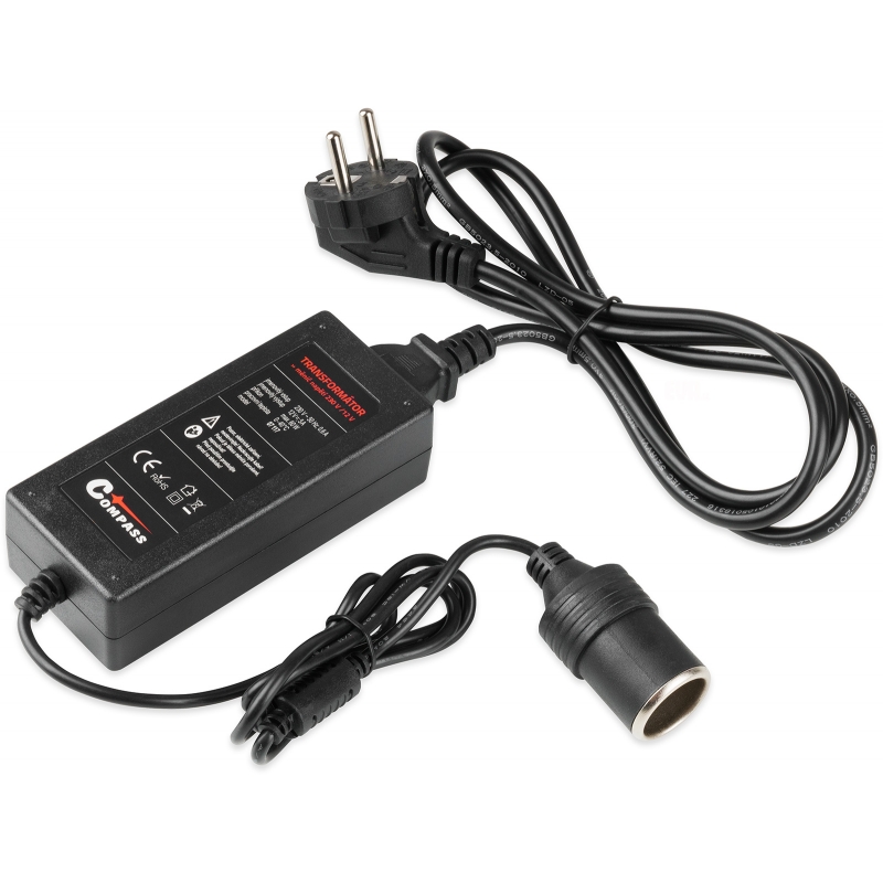 Adaptér z 230V na 12V pro chladicí boxy Compass 07117
