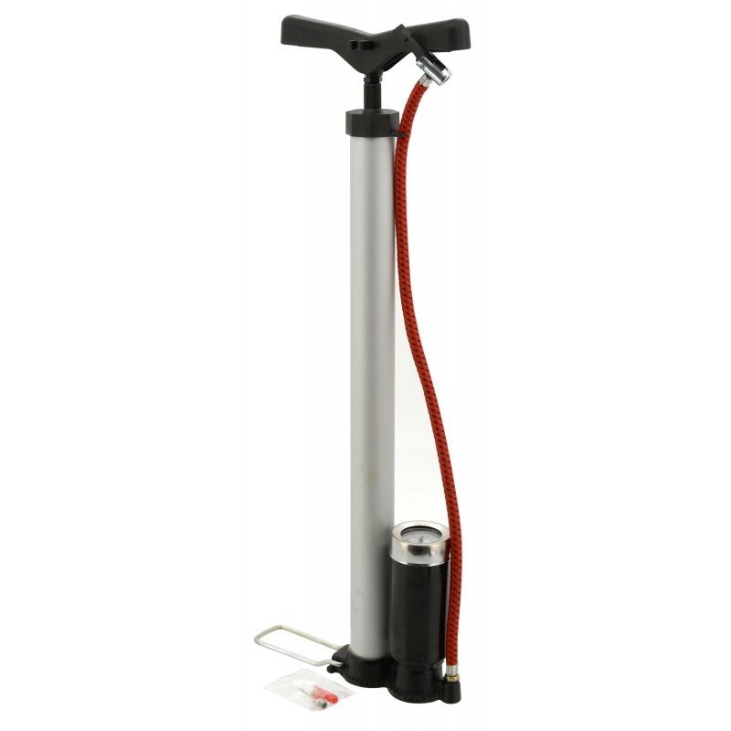 Pumpa Compass 510 x 35 mm Alu s manometrem, hustilka
