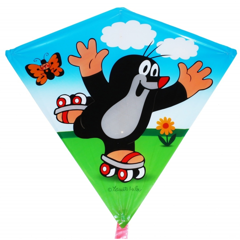 Drak Krtek na bruslích 68 x 73 cm, PVC
