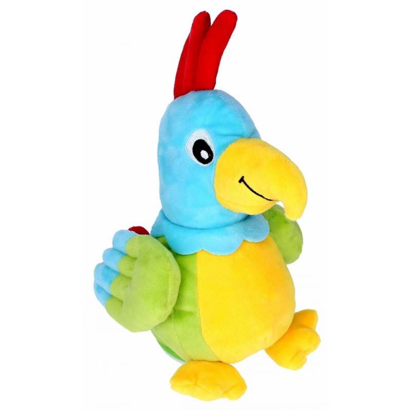 Papoušek 27cm opakuje, co řekneš, na baterie