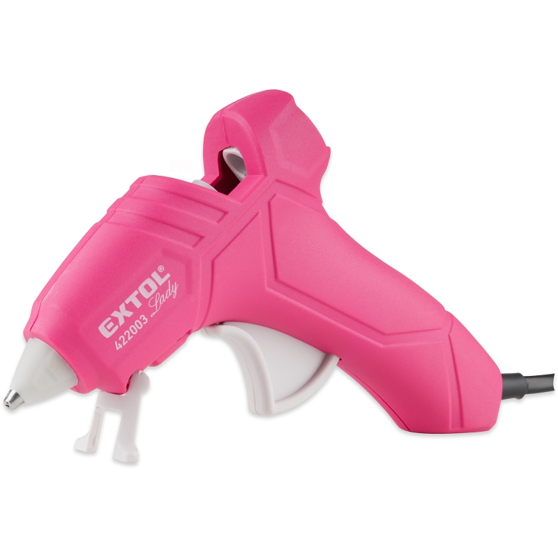 Pistole lepicí tavná 70W 7mm tyčinky Extol Lady