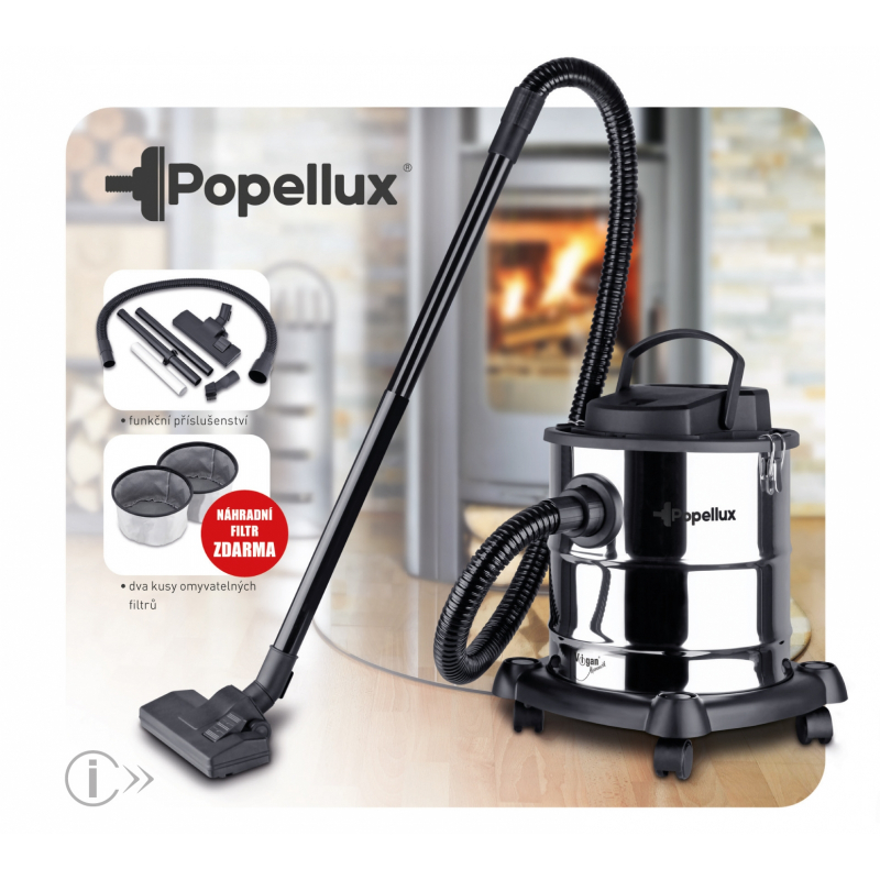 Vysava� popela 20l/800W Vigan Popellux v�. druh�ho filtru