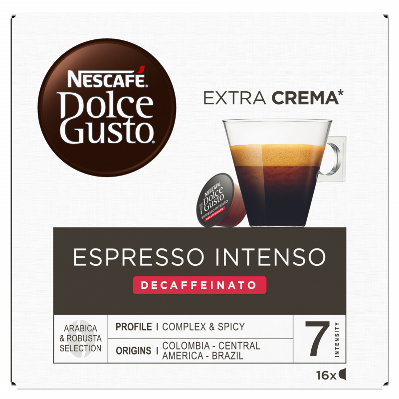 NESCAFÉ Dolce Gusto Espresso Intenso Decaffeinato 16 ks