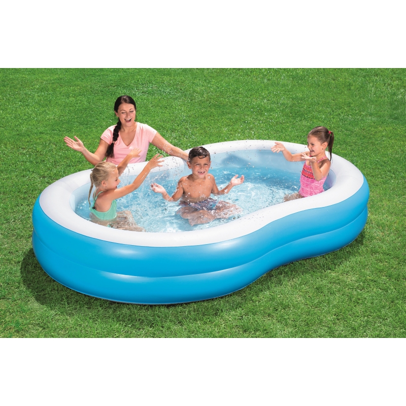 Bazén BESTWAY Family Pool 262 x 157 x 46 cm 54117