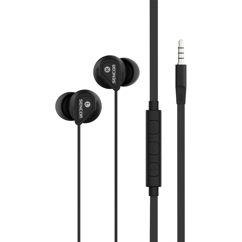 Sluchátka SENCOR SEP 172 VCM BLACK