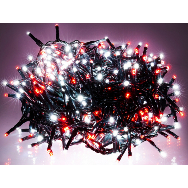 Světelný řetěz 600 LED, 11+5 m, RETLUX RXL 323
