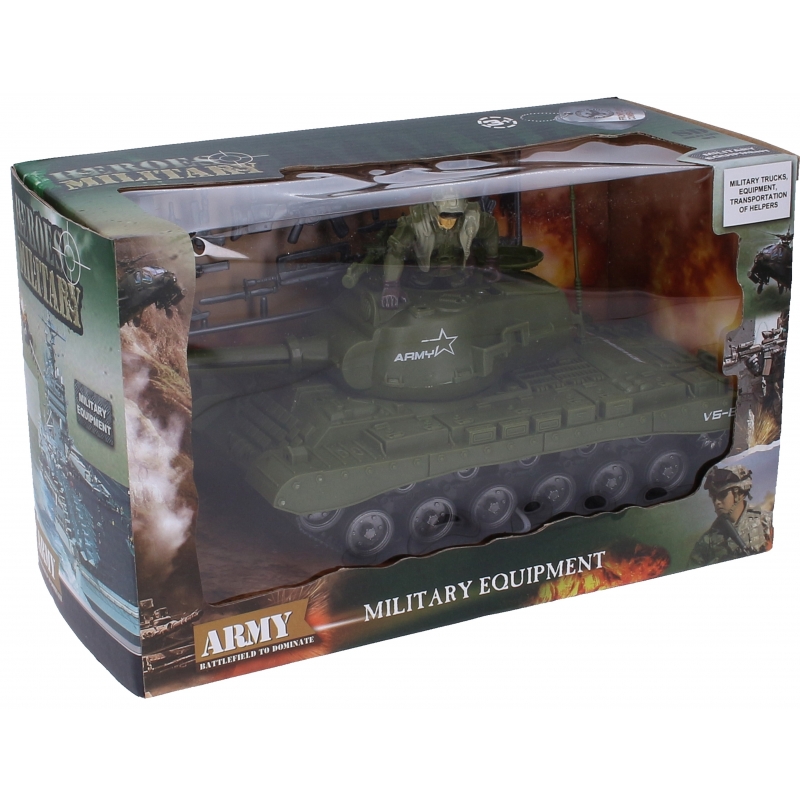 Tank 25 na setrva�n�k s voj�kem a dopl�ky