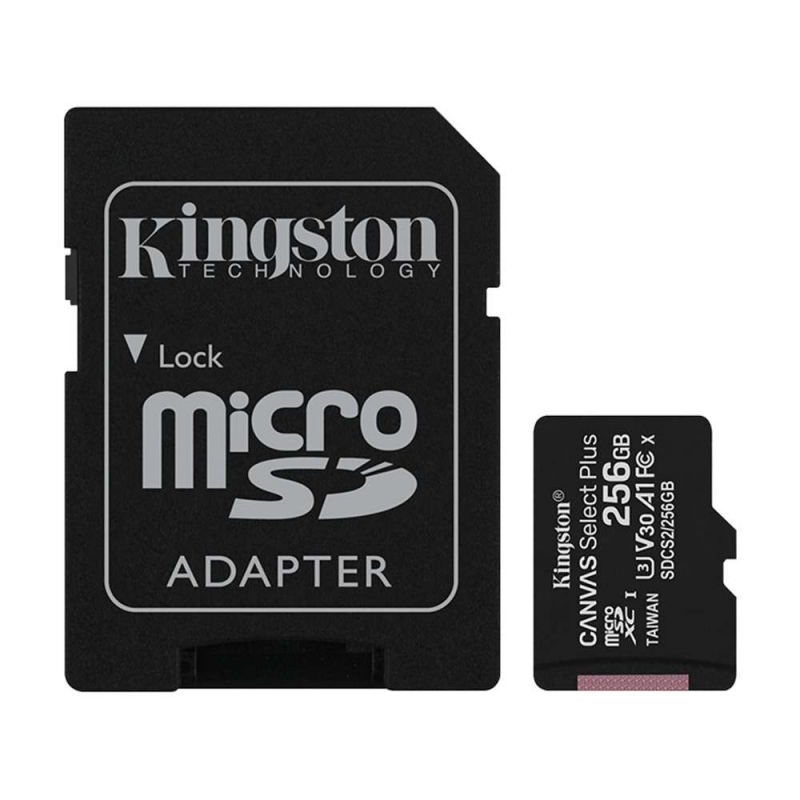 Karta Kingston microSDXC 256GB 100MBs UHS-I class 10 Gen 3
