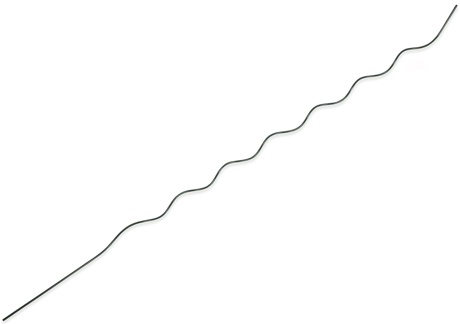 Tyč spirálová opěrná zelený komaxit 180 cm, d. 7 mm