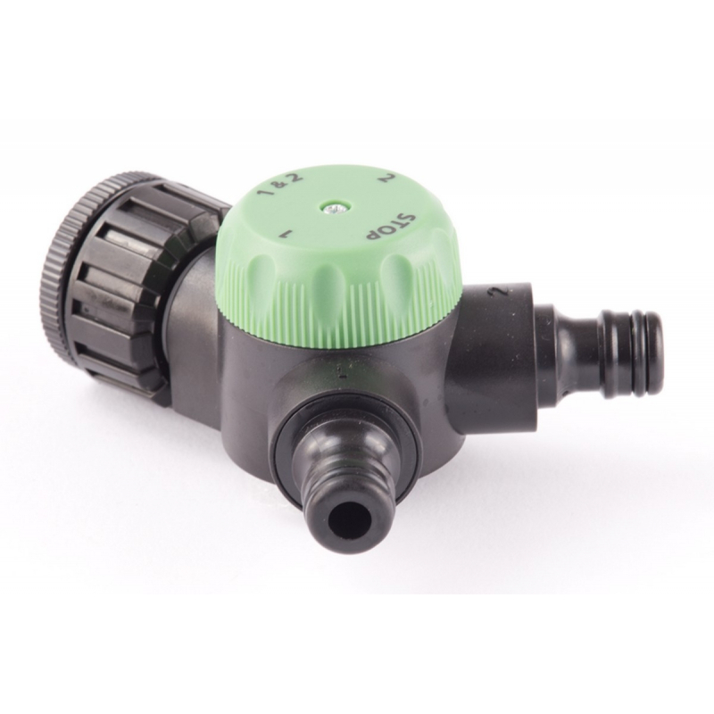 Adaptér s 2 vývody, 3/4"-1", funkce STOP